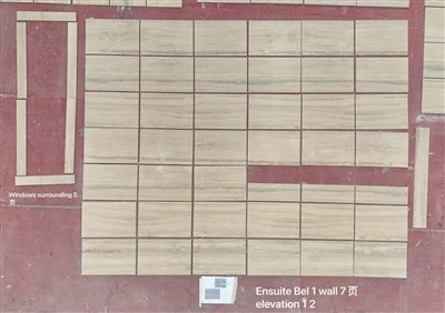 İtalyan Gümüş Traverten Duvar Karosu